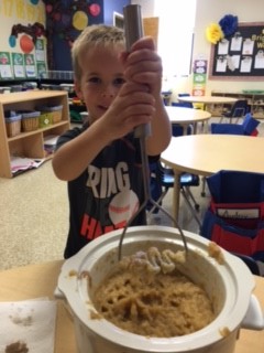 Wyatt smashes apples.jpg